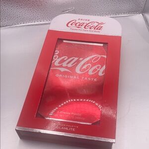 Glamlite x Coca Cola face and Eyeshadow palette